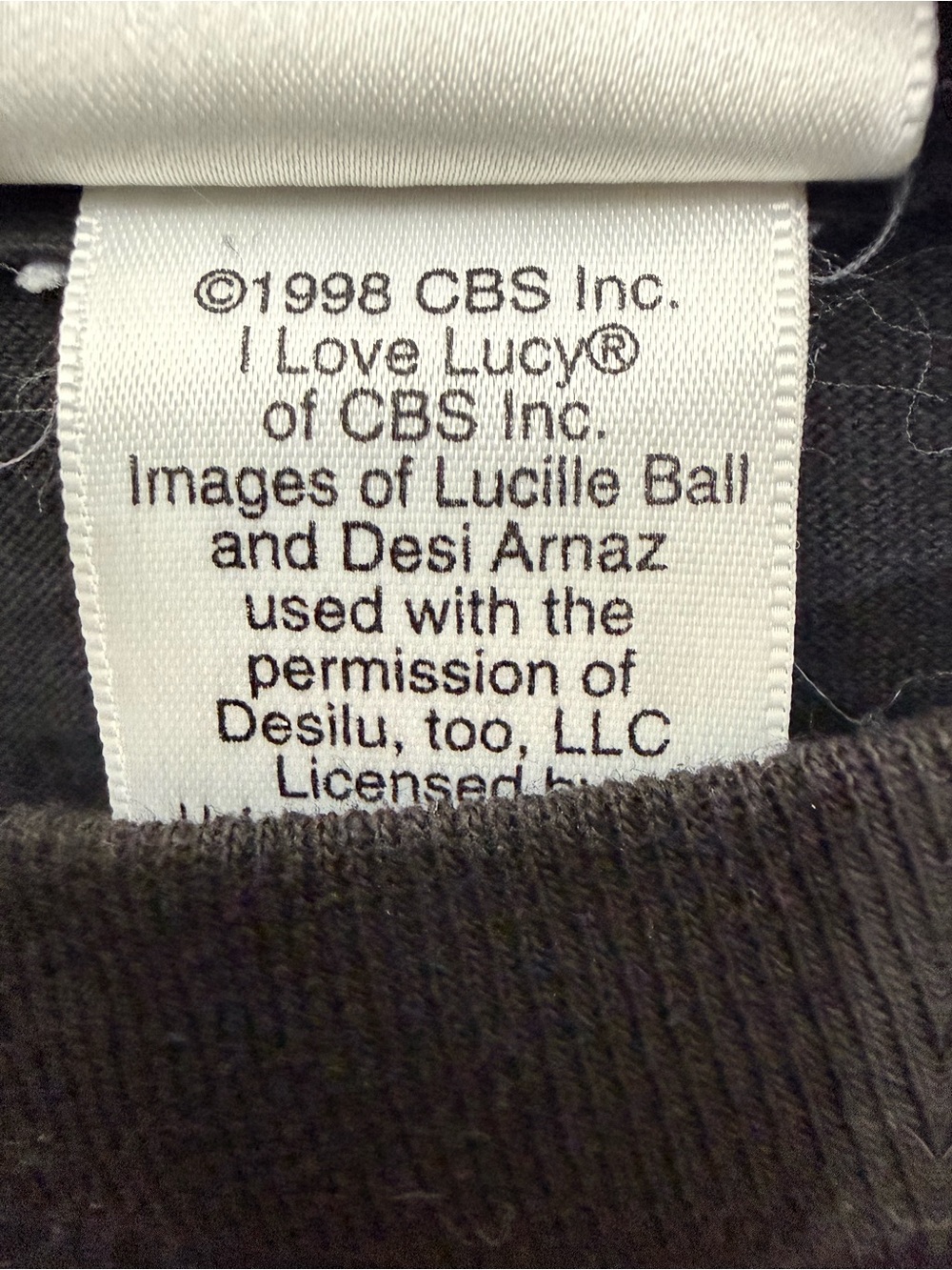 MGM Grand las Vegas 1998 (I Love Lucy) Vintage XL T-Shirt VG+ - Picture 4 of 6